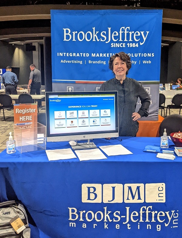 Shannon at the Career Expo